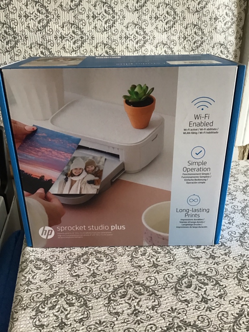 HP Sprocket Studio Plus Compact Photo Printer - White
New not opened